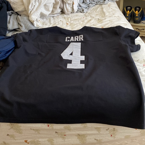 Derrick CARR. PRO. NFL. JERSEY. 4XL - Picture 7 of 8